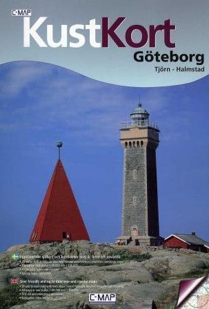 Göteborg - Tjörn - Halmstad : c-map kustkort