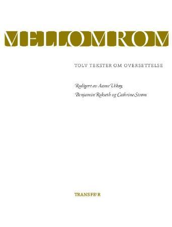 Mellomrom - tolv tekster om oversettelse