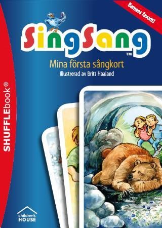 SingSang - mina första sångkort : shufflebook