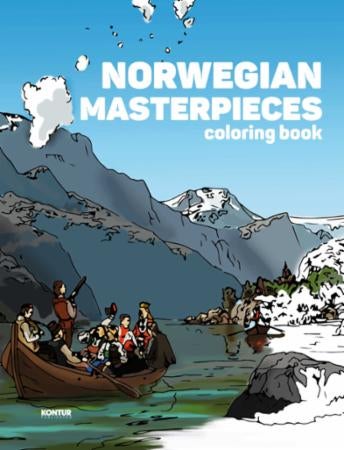 Norwegian masterpieces. Coloring book - coloring book