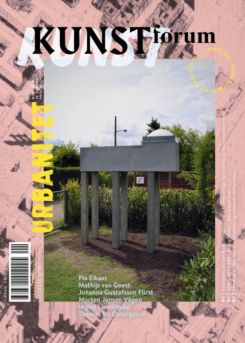Kunstforum. Nr. 1 2018 - urbanitet