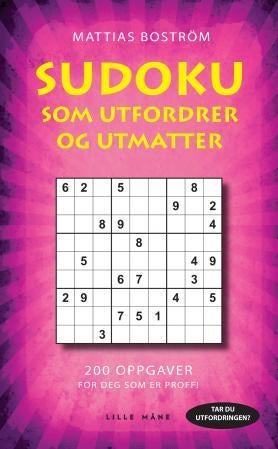 Sudoku som utfordrer og utmatter