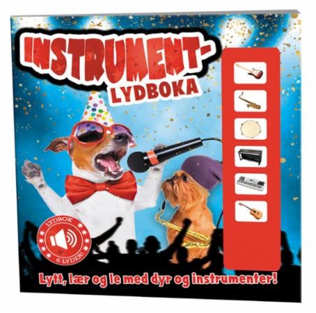 Instrumentlydboka - lytt, lær og le med dyr og instrumenter!
