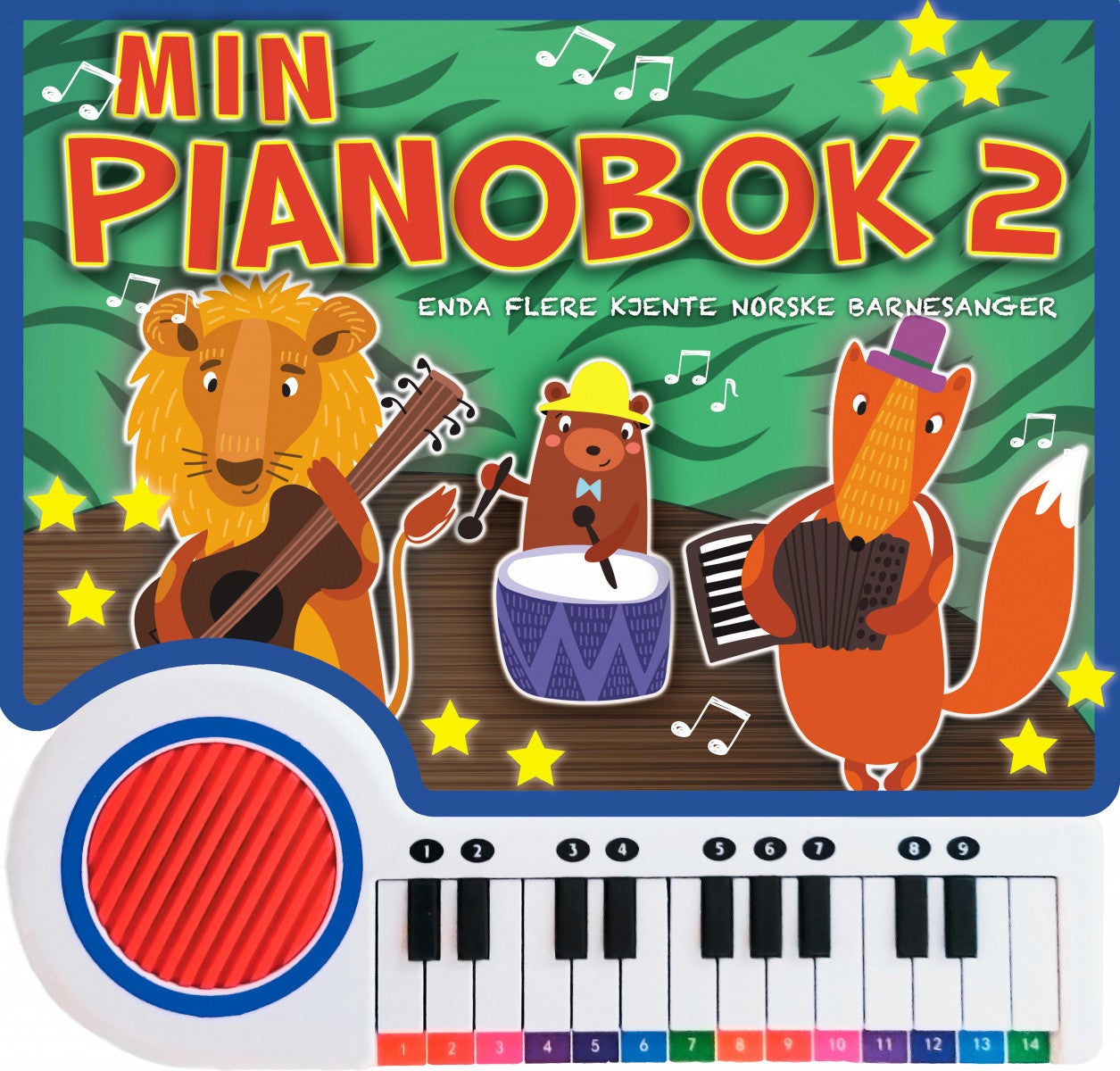 Min pianobok 2 - enda flere kjente norske barnesanger