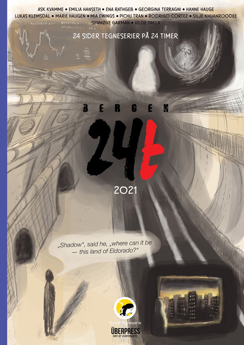Bergen 24t - 24 sider tegneserier på 24 timer