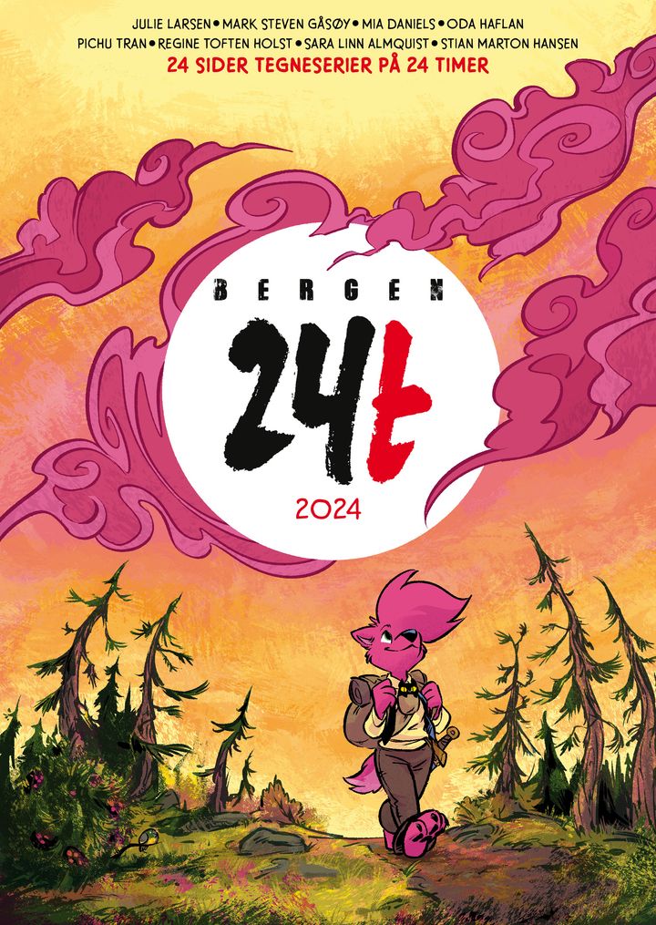 Bergen 24 t - 24 sider tegneserier på 24 timer