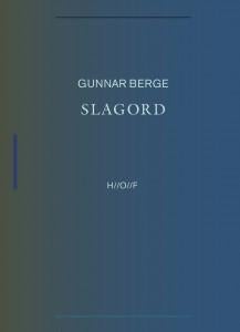 Slagord - en funnet teori