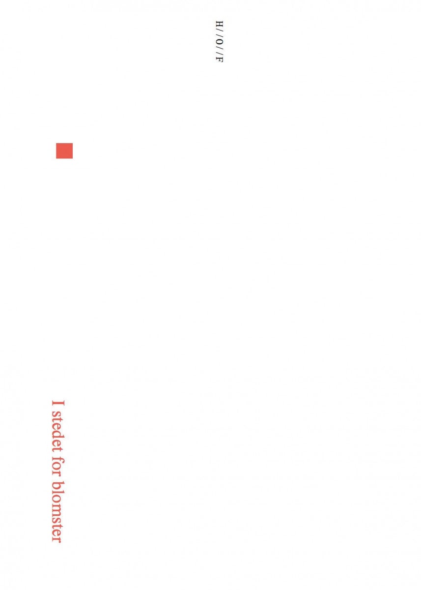 I stedet for blomster