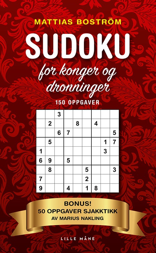 Bilde av Sudoku For Konger Og Dronninger. Bonus 50 Oppgaver Sjakktikk