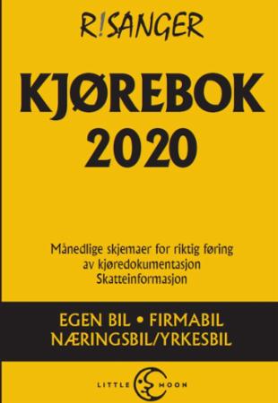 Kjørebok 2020 - egen bil, firmabil, næringsbil/yrkesbil : månedlige skjemaer for riktig føring av kjøredokumentasjon
