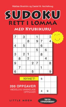 Bilde av Sudoku Rett I Lomma Med Kyubikuro Av Daniel W. Aschehoug, Mattias Boström