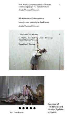 Scenografi = Scenography - et felles sted for den fysiske kroppen