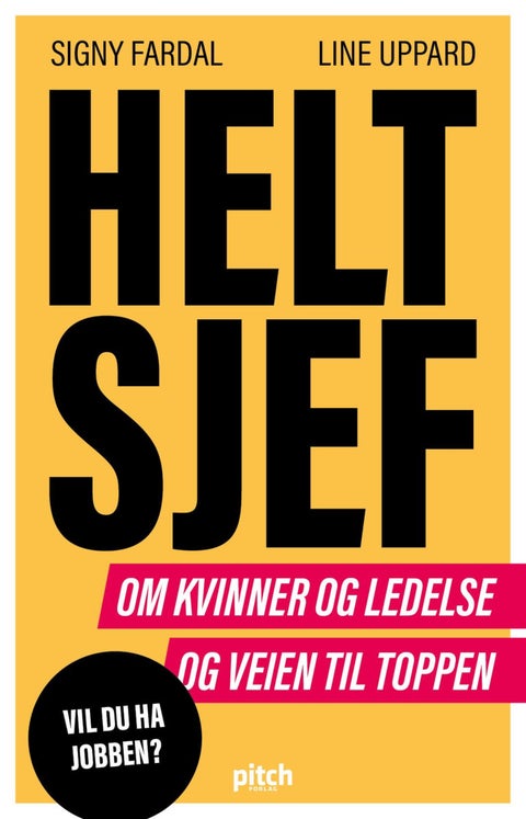 Helt sjef - om kvinner og ledelse og veien til toppen