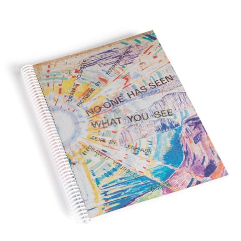 No one has seen what you seen - draw it yourself pictures by Edvard Munch