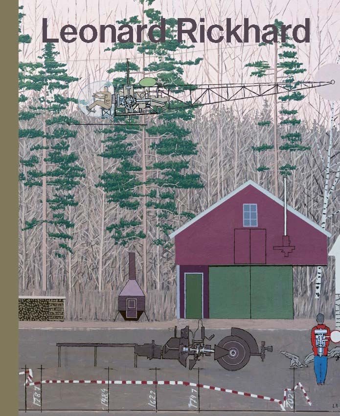 Leonard Rickhard - mellom konstruksjon og sammenbrudd = between construction and collapse