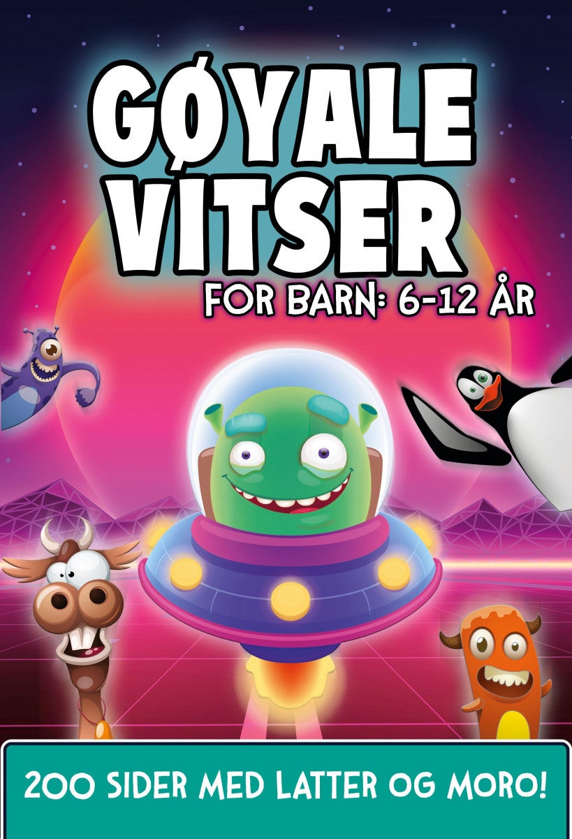Gøyale vitser - for barn: 6-12 år