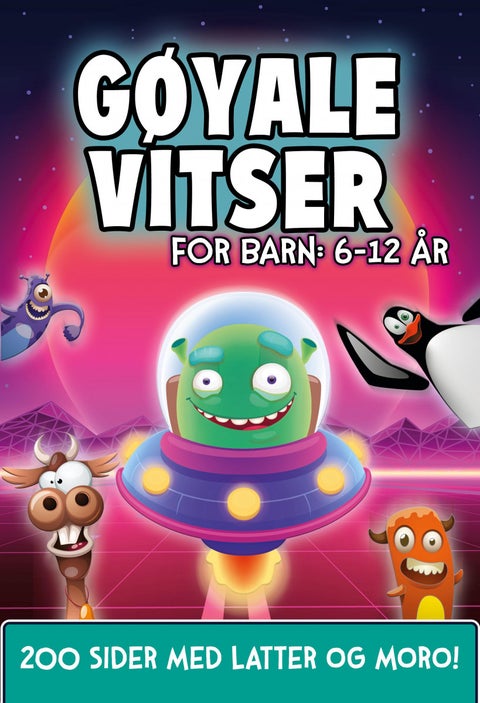 Gøyale vitser - for barn: 6-12 år