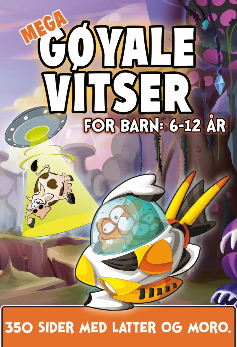 Mega gøyale vitser for barn - for barn 6 -12 år