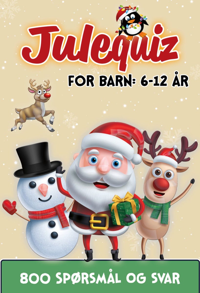 Julequiz - for barn : 6-12 år