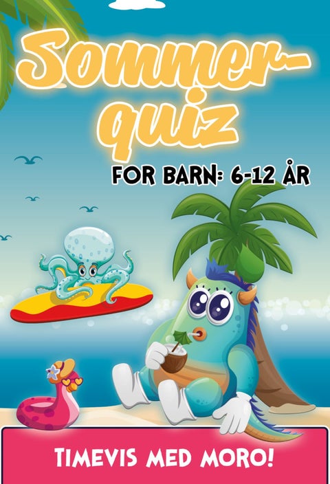 Sommerquiz for barn 2023 - for barn : 6-12 år