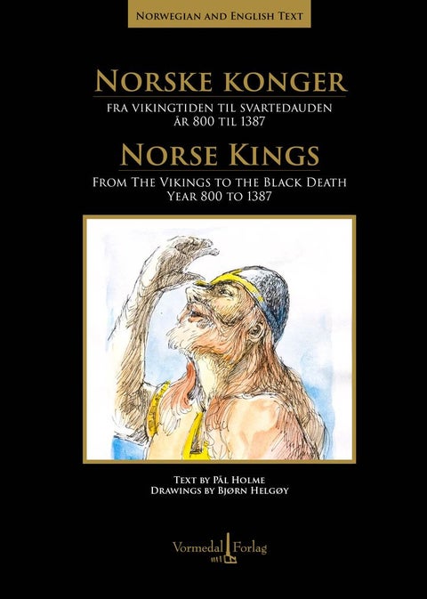 Norske konger fra vikingtiden til svartedauden = Norse kings - fra vikingtiden til svartedauden år 800 til 1387 = from the vikings to the black death year 800 to 1