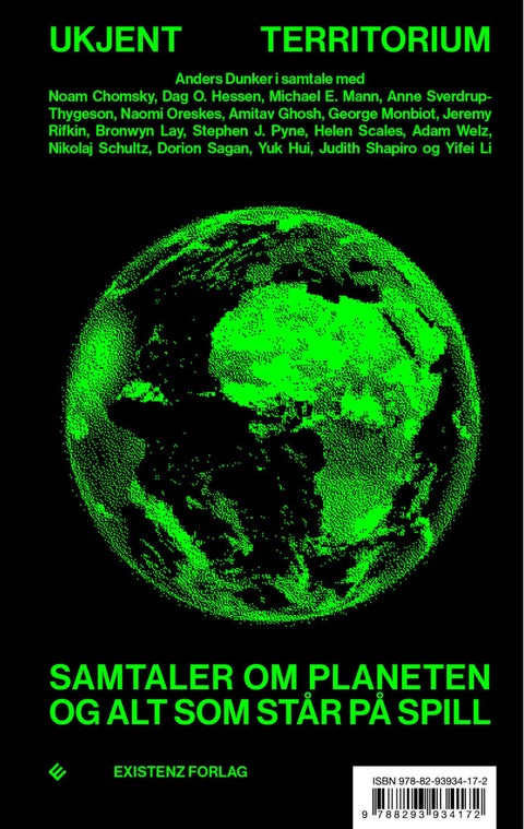 Ukjent territorium - samtaler om planeten og alt som står på spill