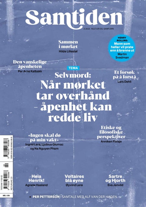 Samtiden. Nr. 2 2023 - kultur og samfunn