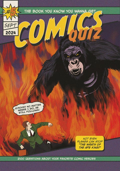 Comics quiz - 2100 questions about comics