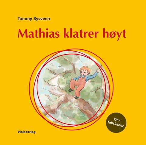 Mathias klatrer høyt - om fallskader