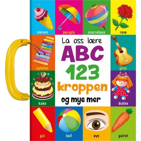 La oss lære ABC, 123, kroppen og mye mer