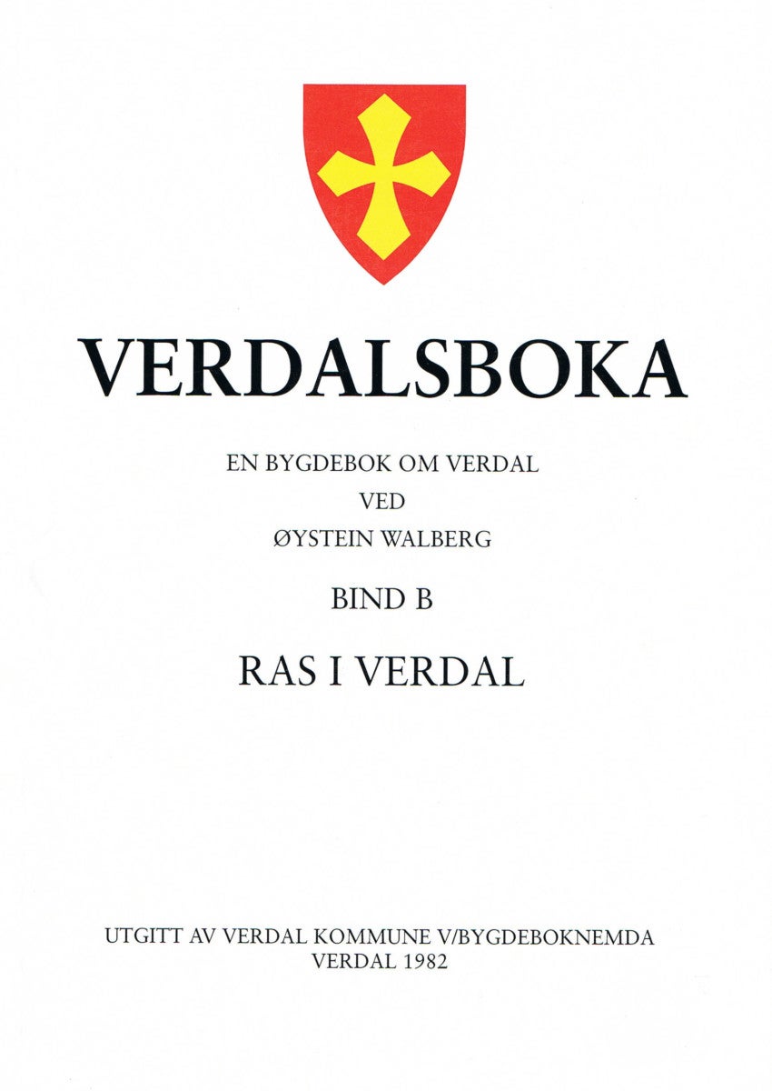 Verdalsboka. Ras i Verdal. Bind B