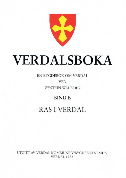 Verdalsboka. Ras i Verdal. Bind B