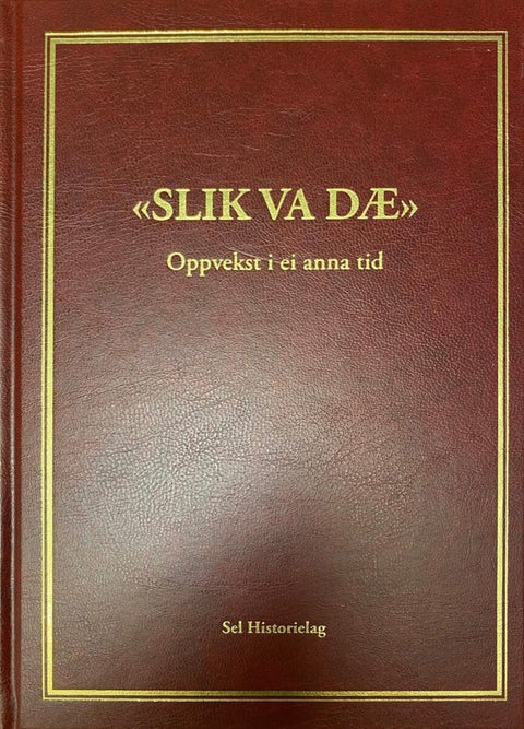 Slik va dæ - oppvekst i ei anna tid
