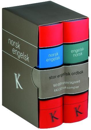 Stor engelsk ordbok - engelsk-norsk : norsk-engelsk