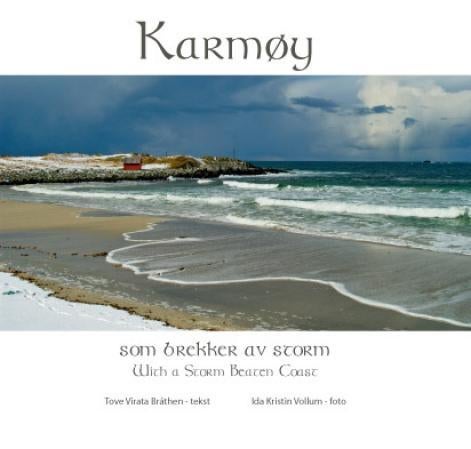 Karmøy som brekker av storm