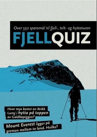 Fjellquiz - over 550 spørsmål til fjell-, telt- og hytteturen