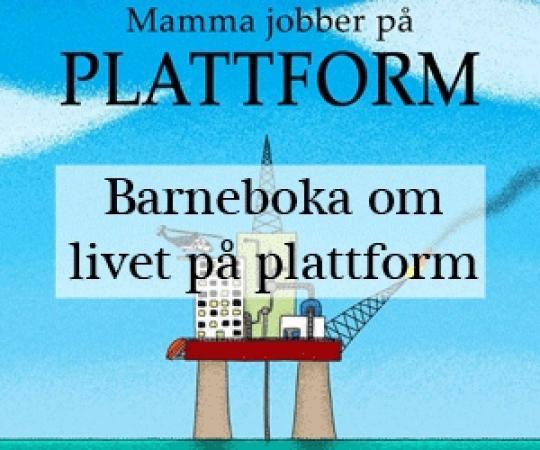 Mamma jobber på plattform