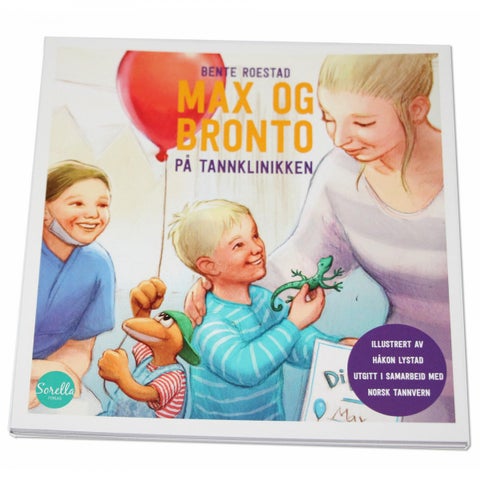 Max og Bronto på tannklinikken