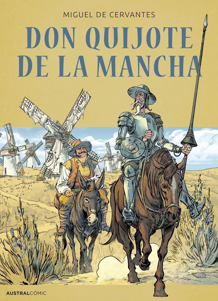 Bilde av Don Quijote De La Mancha Comic Av Miguel De Cervantes