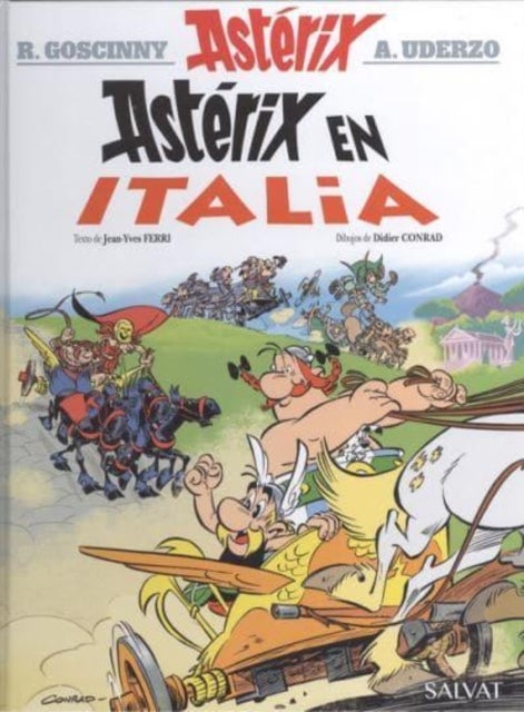 Asterix in Spanish - Asterix en Italia