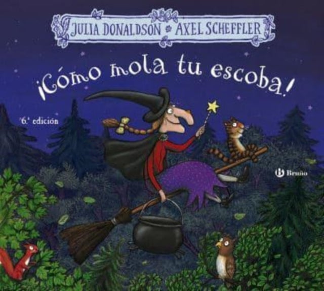 Julia Donaldson Books in Spanish - Como mola tu escoba!