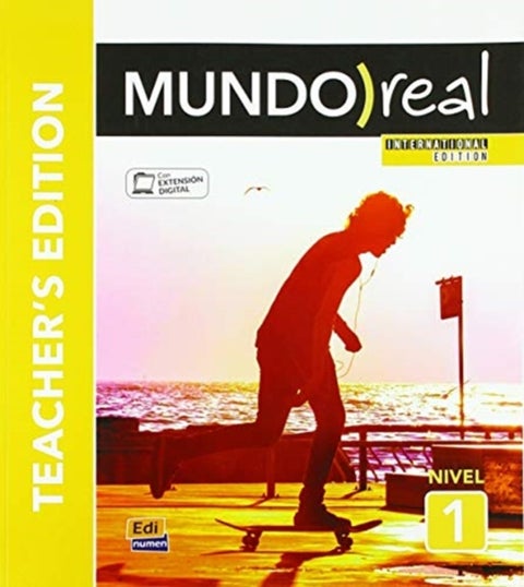 Mundo Real International Edition: Level 1 : Teachers Edition - In English with free coded access to the ELEteca