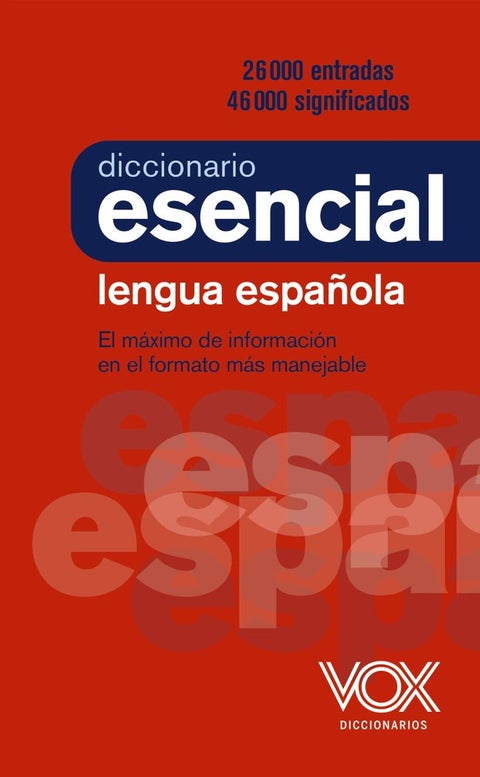 Diccionario esencial de la lengua española