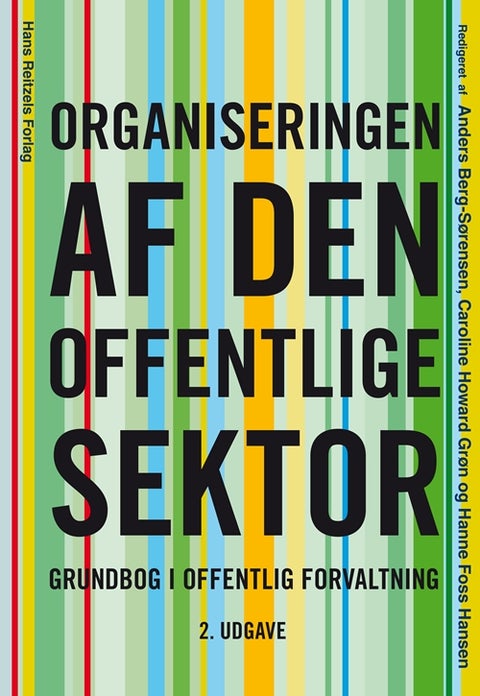 Organiseringen af den offentlige sektor - Grundbog i offentlig forvaltning