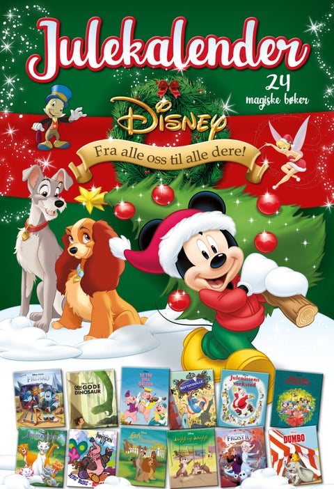 Disney julekalender grønn