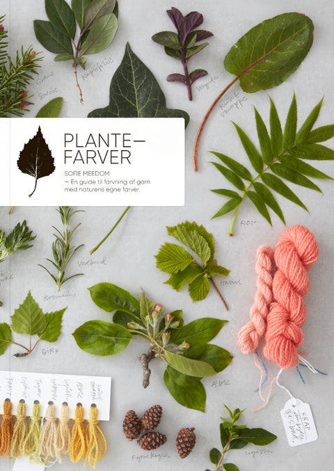 Plantefarver - En guide til farvning af garn med naturens egne fa