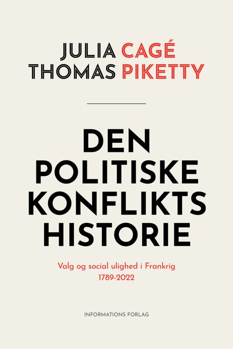 Den politiske konflikts historie - Valg og social ulighed i Frankrig 1789-2022