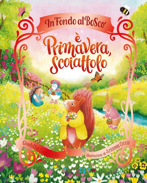 È primavera, scoiattolo