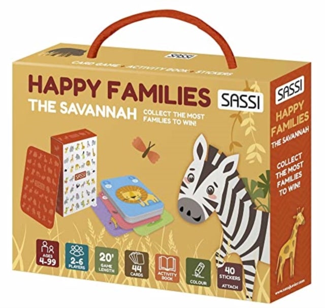 Bilde av Happy Families - The Savannah Av V Bonaguro