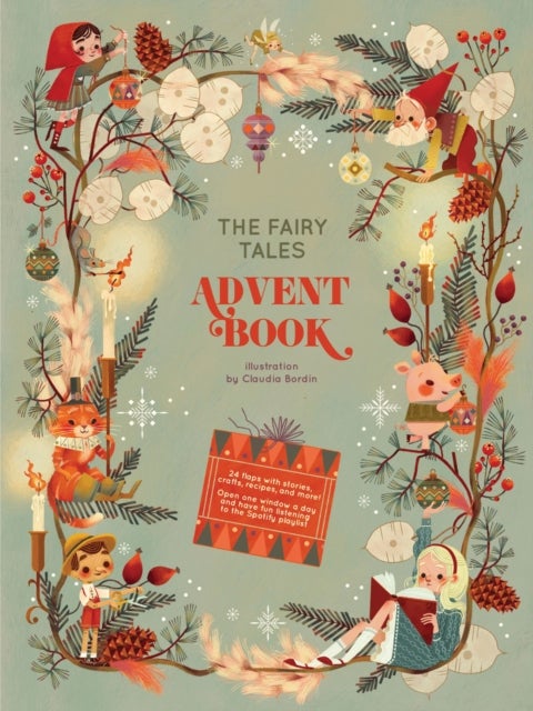 The Fairy Tales Advent Book - 24 flaps with stories, crafts, recipes and more!
